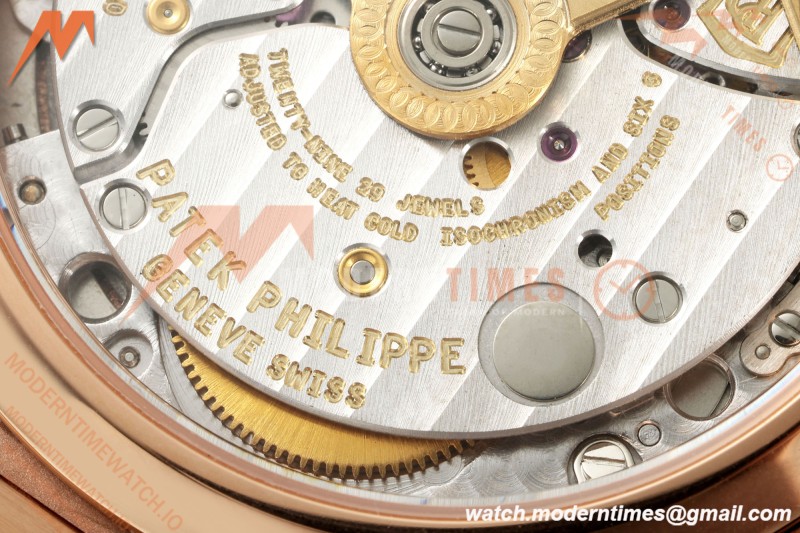 Patek Philippe - Nautilus Ladies 7118 35mm RG/RG Wht/Stk DDF DD324