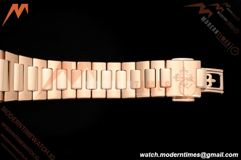 Patek Philippe - Nautilus Ladies 7118 35mm RG/DIA Champ/Stk DDF DD324