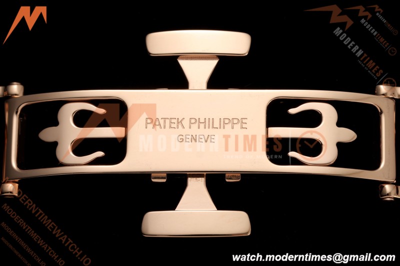Patek Philippe - Nautilus Ladies 7118 35mm RG/DIA Champ/Stk DDF DD324