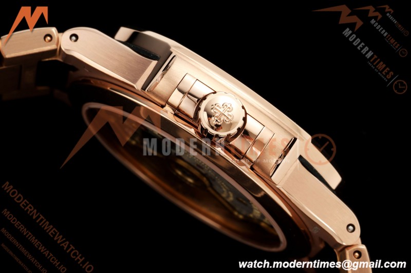 Patek Philippe - Nautilus Ladies 7118 35mm RG/DIA Champ/Stk DDF DD324