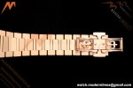 Patek Philippe - Nautilus Ladies 7118 35mm RG/DIA Wht/Stk DDF DD324