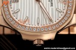 Patek Philippe - Nautilus Ladies 7118 35mm RG/DIA Wht/Stk DDF DD324
