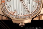 Patek Philippe - Nautilus Ladies 7118 35mm RG/DIA Wht/Stk DDF DD324 | 파텍 필립 - 노틸러스 레이디스 7118 35mm 로즈 골드/다이아 화이트/바 인덱스 DDF DD324