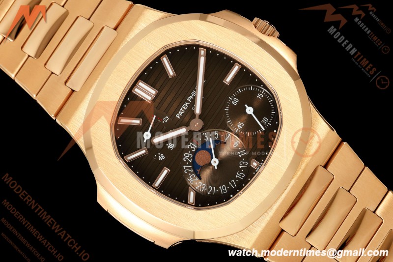 Patek Philippe - Nautilus 5712/1R 40mm RG/RG Brn/Stk WSF JH240