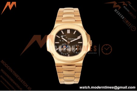 Patek Philippe - Nautilus 5712/1R 40mm RG/RG Brn/Stk WSF JH240