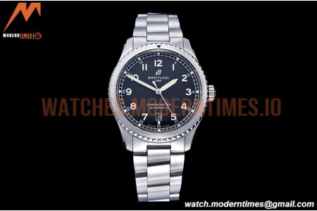Breitling - Navitimer Aviator 8 SS/SS Black/Num TF A2824