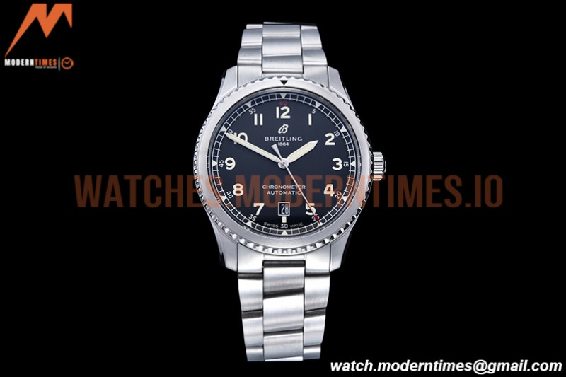 Breitling - Navitimer Aviator 8 SS/SS Black/Num TF A2824