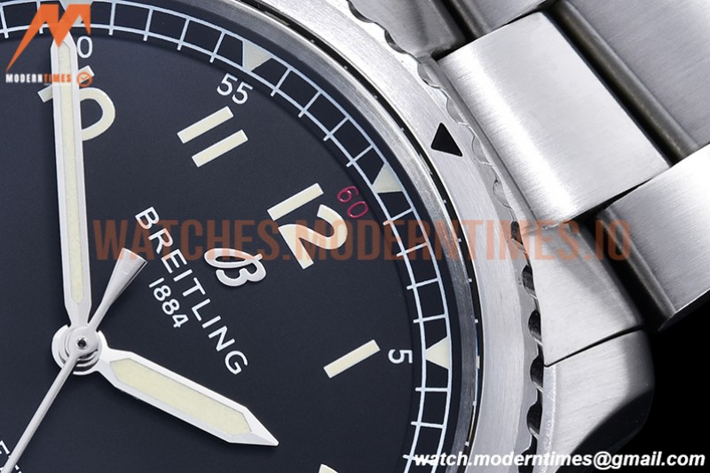 Breitling - Navitimer Aviator 8 SS/SS Black/Num TF A2824
