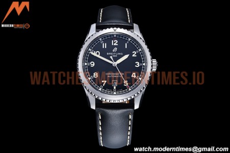Breitling - Navitimer Aviator 8 SS/LE Black/Num TF A2824