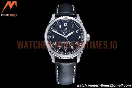 Breitling - Navitimer Aviator 8 SS/LE Black/Num TF A2824