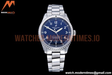 Breitling - Navitimer Aviator 8 SS/SS Blue/Num TF A2824
