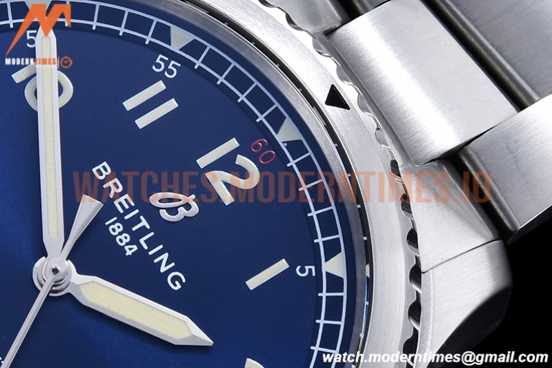 Breitling - Navitimer Aviator 8 SS/SS Blue/Num TF A2824