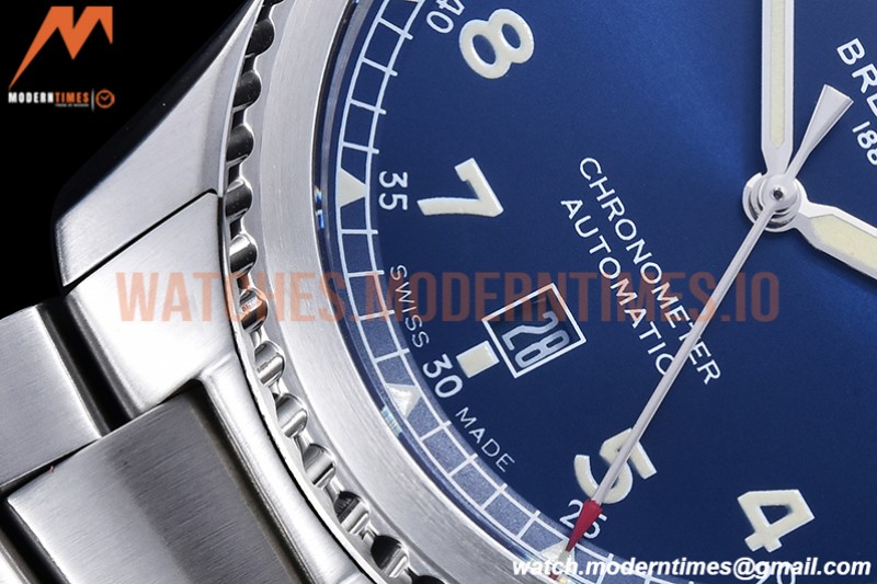 Breitling - Navitimer Aviator 8 SS/SS Blue/Num TF A2824
