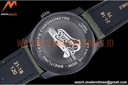 Breitling - Navitimer Aviator 8 DLC/NY Green/Num TF A2824