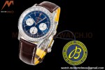 Breitling - Navitimer Chronograph B01 43mm SS/LE Blue/Wht BLS A7750 Mod