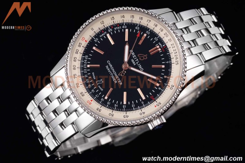 Breitling - Navitimer 1 Automatic 41mm SS/SS Black TF A2824