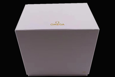 Omega - Leather Box Set 1:1 Quality with Full Set of Booklets and Warranty Cards