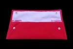Omega - Red Velvet Portable Watch Pouch with Warranty Card