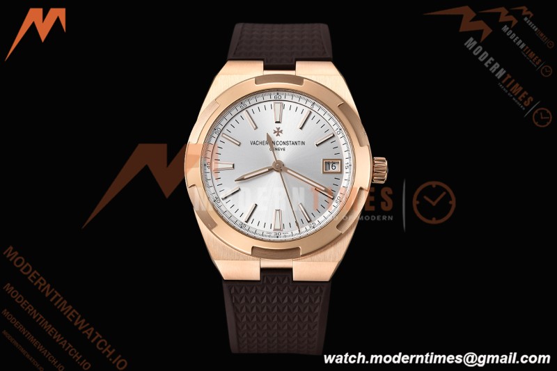 Vacheron Constantin - Overseas 4500V RG/RU White PPF MY9015 Cal.5100 | 바쉐론 콘스탄틴 - 오버시즈 4500V RG/RU 화이트 PPF MY9015 Cal.5100