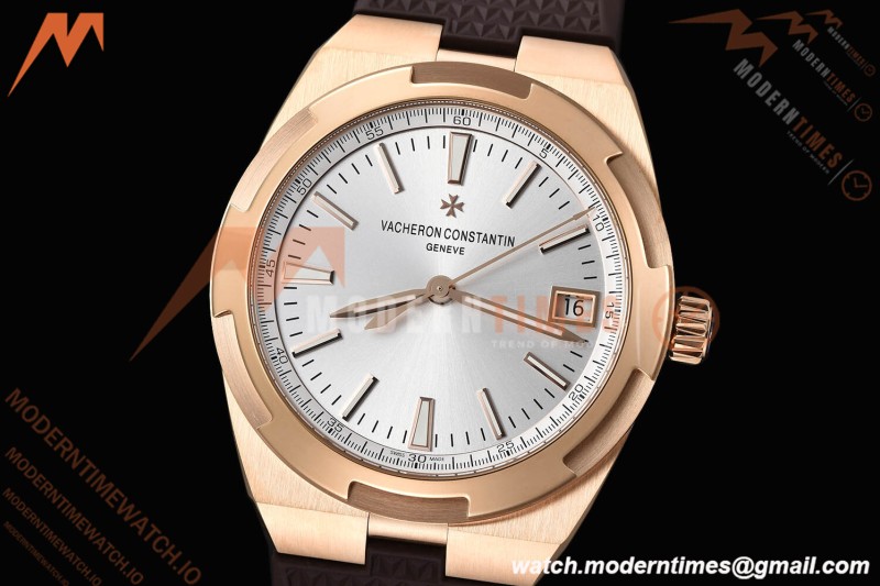Vacheron Constantin - Overseas 4500V RG/RU White PPF MY9015 Cal.5100 | 바쉐론 콘스탄틴 - 오버시즈 4500V RG/RU 화이트 PPF MY9015 Cal.5100