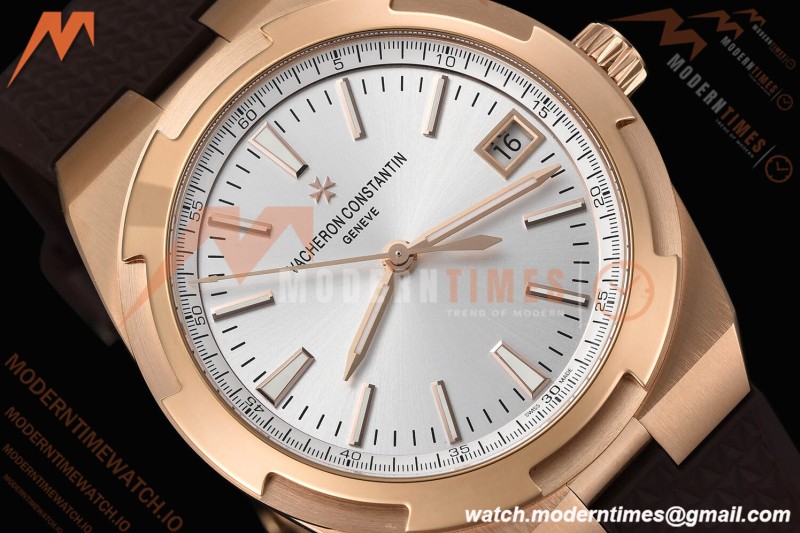 Vacheron Constantin - Overseas 4500V RG/RU White PPF MY9015 Cal.5100 | 바쉐론 콘스탄틴 - 오버시즈 4500V RG/RU 화이트 PPF MY9015 Cal.5100
