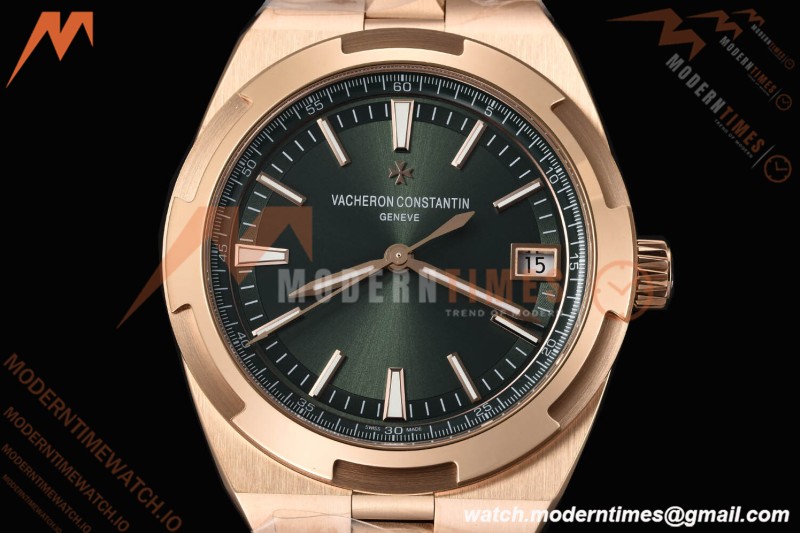 Vacheron Constantin - Overseas 4520V RG/RU Green PPF MY9015 Cal.5100 | 바쉐론 콘스탄틴 - 오버시즈 4520V RG/RU 그린 PPF MY9015 Cal.5100