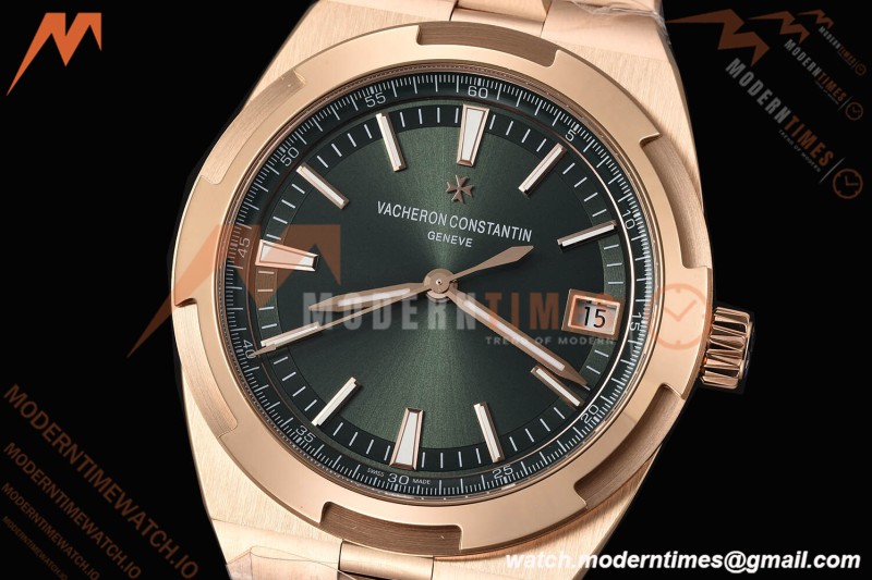 Vacheron Constantin - Overseas 4520V RG/RU Green PPF MY9015 Cal.5100 | 바쉐론 콘스탄틴 - 오버시즈 4520V RG/RU 그린 PPF MY9015 Cal.5100
