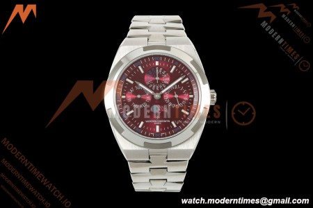 Vacheron Constantin - Overseas Perpetual Calendar 4300V SS/SS Burgundy 8F A1120