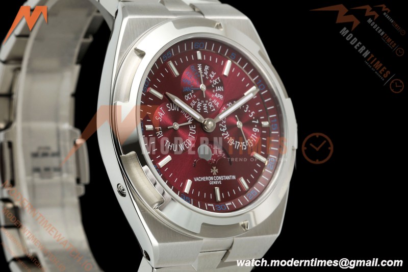 Vacheron Constantin - Overseas Perpetual Calendar 4300V SS/SS Burgundy 8F A1120