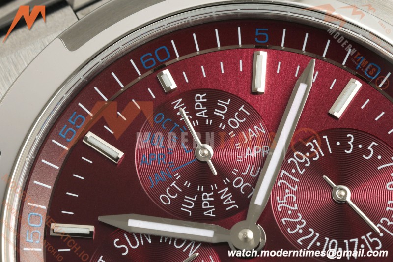 Vacheron Constantin - Overseas Perpetual Calendar 4300V SS/SS Burgundy 8F A1120