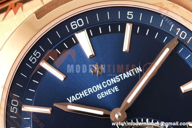 Vacheron Constantin - Overseas 6000V/210R-B733 RG/RG Blue/Stk ANTF Tourb