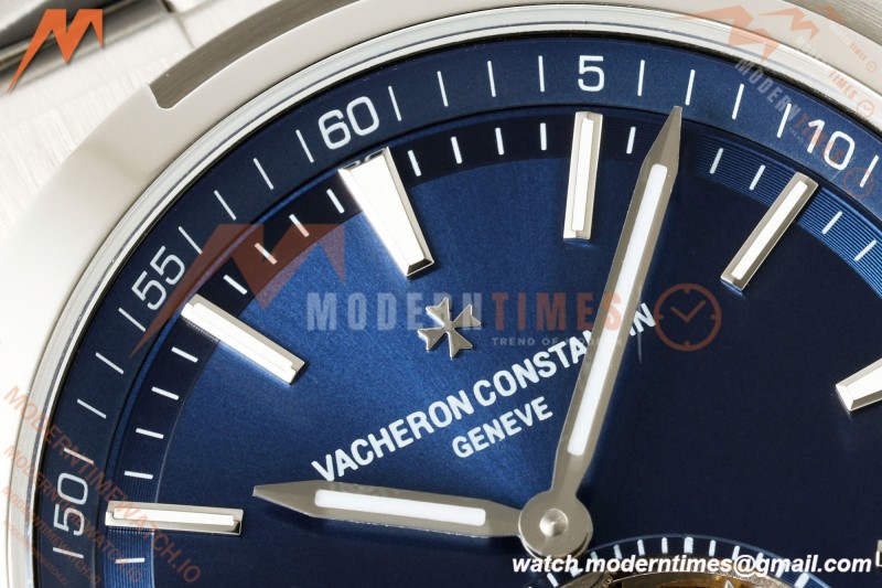 Vacheron Constantin - Overseas 6000V/110A-B544 SS/SS Blue/Stk ANTF Tourb