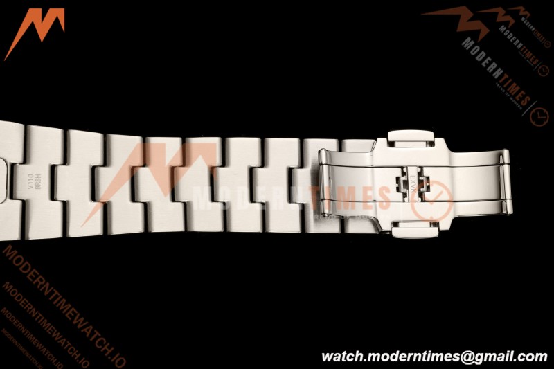 Vacheron Constantin - Overseas 6007V/210G-B955 Diamond SS/SS Blue/Stk ANTF Tourb