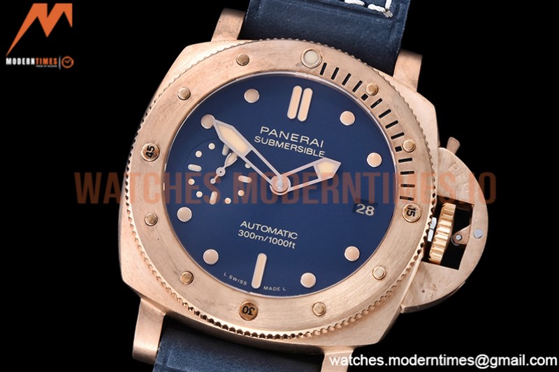 Panerai - PAM1074 Submersible Bronzo 42mm BR/LE Brn VSF P900