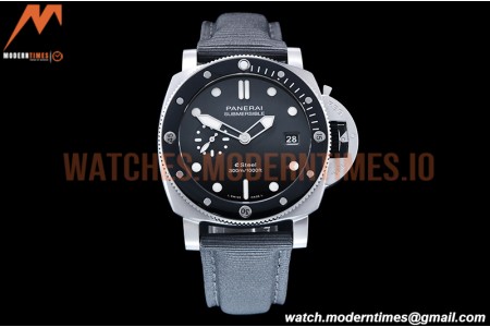 Panerai - Submersible QuarantaQuattro 44mm SS/NY Anth VSF P900