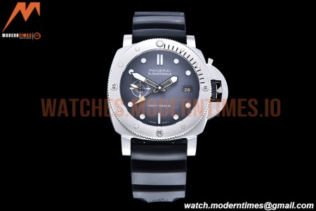 Panerai - Pam1323 Submersible GMT Navy Seal SS/RU Gry VSF P9011