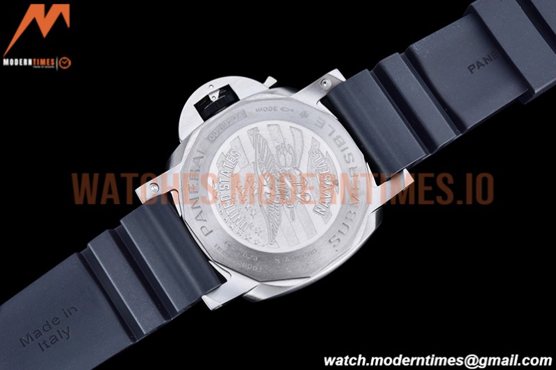 Panerai - Pam1323 Submersible GMT Navy Seal SS/RU Gry VSF P9011