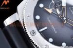 Panerai - Pam1323 Submersible GMT Navy Seal SS/RU Gry VSF P9011