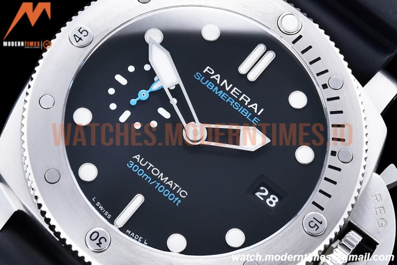 Panerai - PAM1229 Submersible Quaranta 44mm SS/RU Blk VSF P900
