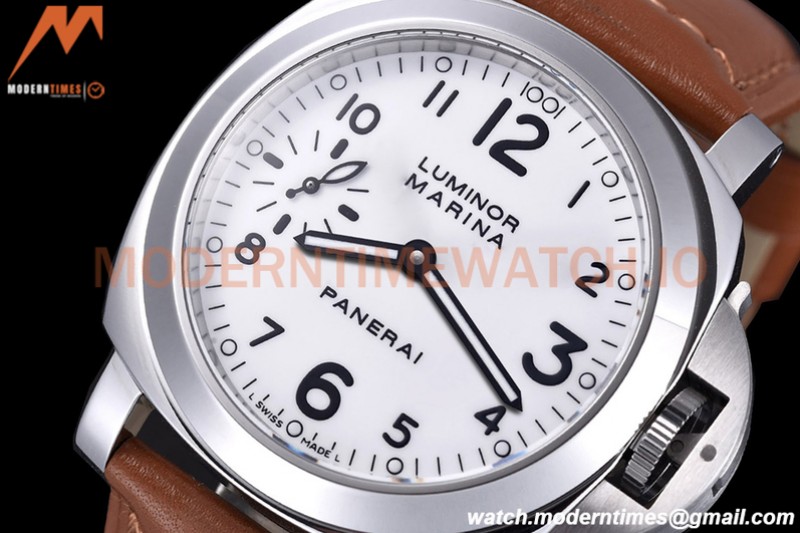 Panerai - PAM113 Luminor Marina 44mm SS/LE White HWF A6497