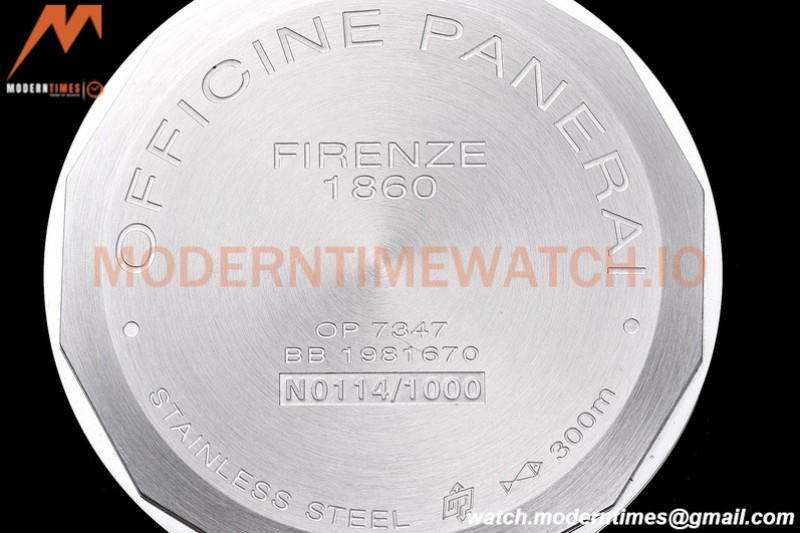Panerai - Pam632 Luminor Marina Logo Tropical 44mm SS/LE Brown HWF A6497