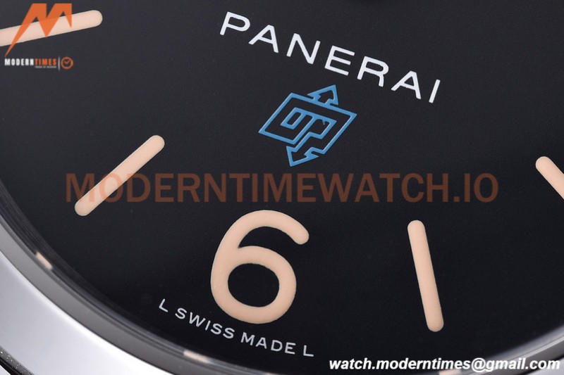 Panerai - Pam631 Luminor Marina Blue Logo 44mm SS/LE Black HWF A6497