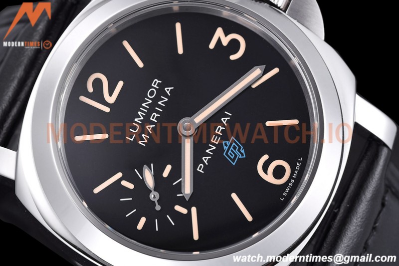 Panerai - Pam631 Luminor Marina Blue Logo 44mm SS/LE Black HWF A6497