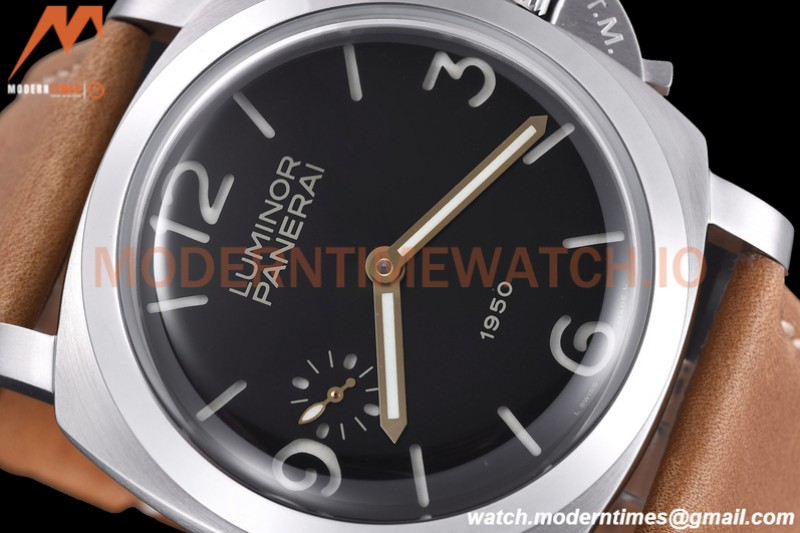 Panerai - Pam127 Luminor 1950 2002 Fiddy 47mm SS/LE Black HWF A6497