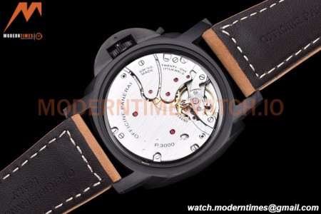Panerai - Pam375  Luminor 1950 3 Days Composite 47mm PVD/LE Black HWF P3000