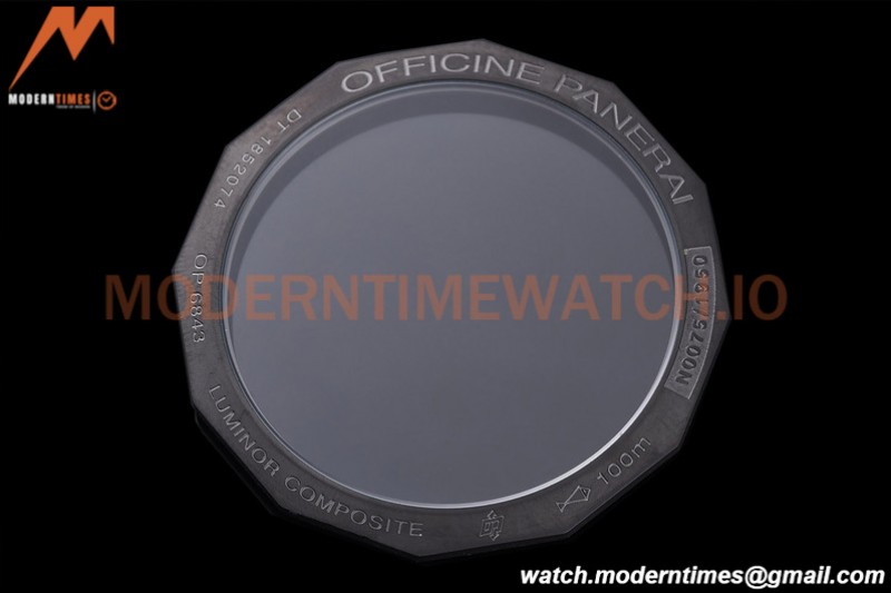 Panerai - Pam375  Luminor 1950 3 Days Composite 47mm PVD/LE Black HWF P3000