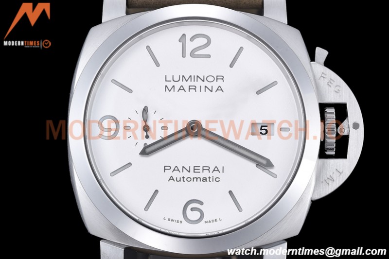 Panerai - PAM1394 Luminor Marina Automatic 42mm SS/LE White VSF P9010