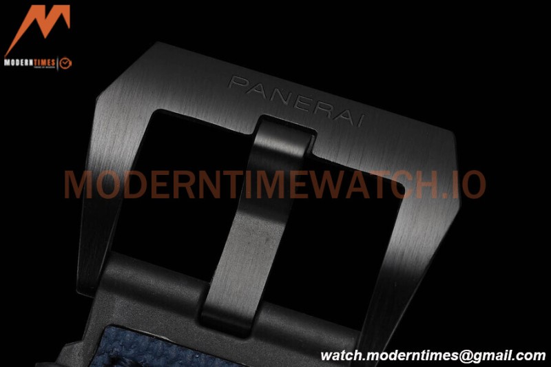 Panerai - PAM1408 Luminor Quaranta Luna Rossa 40mm DLC/RU Blue VSF P900