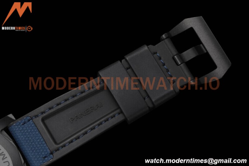 Panerai - PAM1408 Luminor Quaranta Luna Rossa 40mm DLC/RU Blue VSF P900