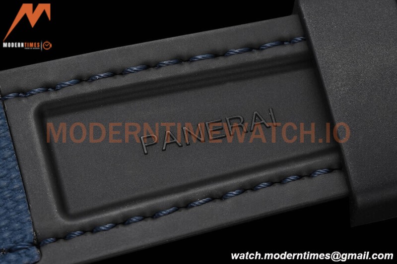 Panerai - PAM1408 Luminor Quaranta Luna Rossa 40mm DLC/RU Blue VSF P900